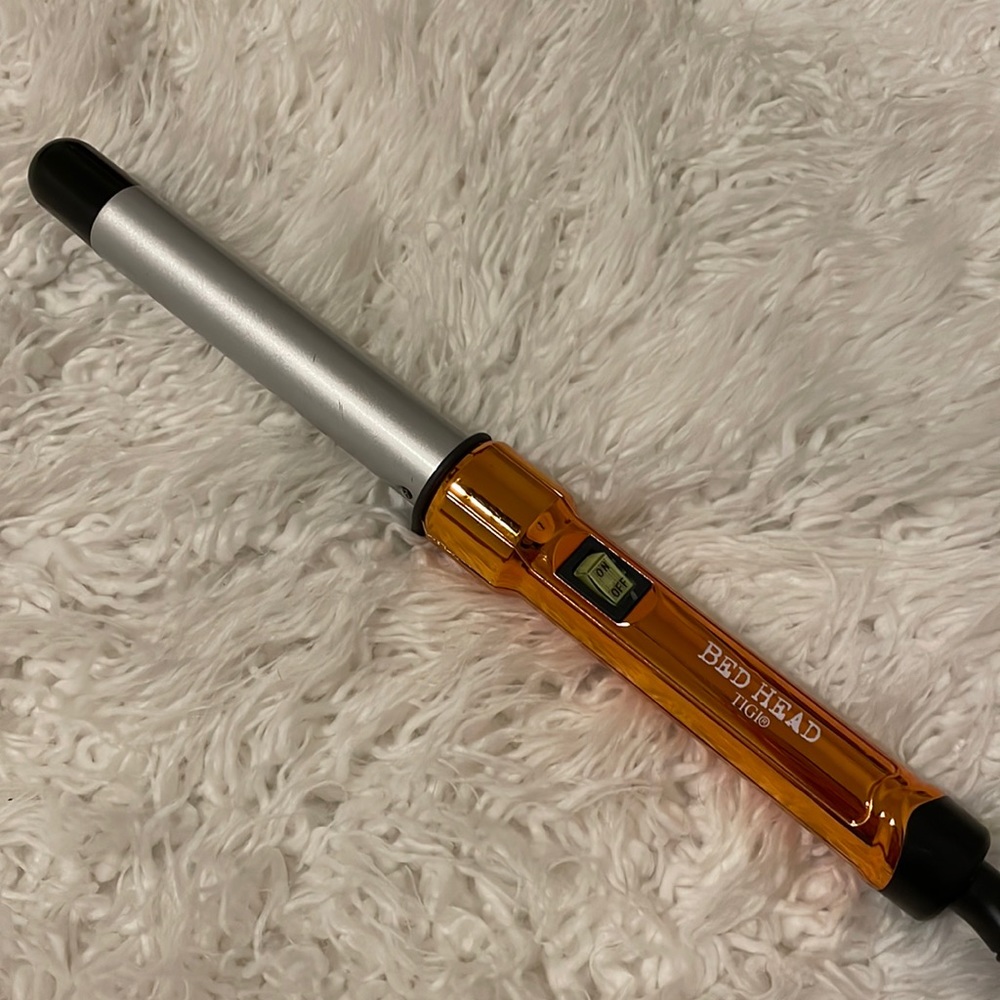 Curlipops Ceramic Clamp-Free Curling Wand Iron, 1"